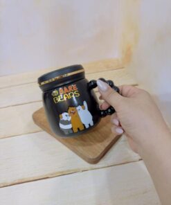 ماگ در پیچی سه خرس کله فندقی کد 2251