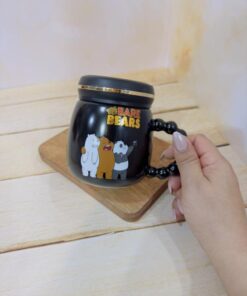 ماگ در پیچی سه خرس کله فندقی کد 2251