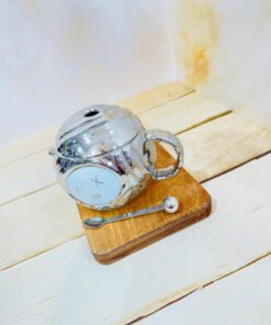 ماگ گرد قاشق دار طلایی کد 2246