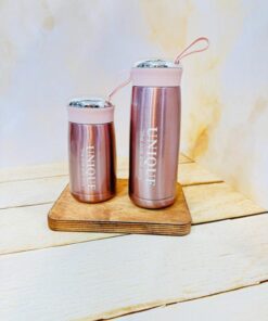 فلاسک استیل صافی دار برند UNIQUE در دو حجم کد 2260