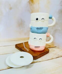 ماگ اسموتی نی دار CHOCOLATE کد 2264