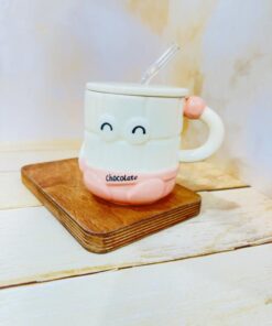 ماگ اسموتی نی دار CHOCOLATE کد 2264