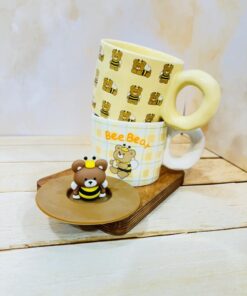 ماگ فانتزی عروسکی زنبور خرس کد 2265
