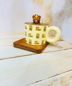 ماگ فانتزی عروسکی زنبور خرس کد 2265
