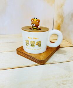 ماگ فانتزی عروسکی زنبور خرس کد 2265