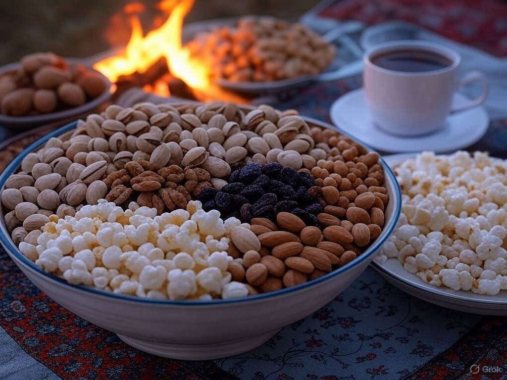 خوراکیهای سنتی چهارشنبه سوری