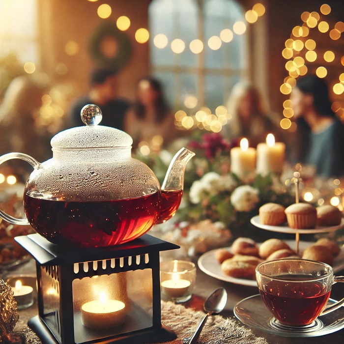 قوری وارمر در مهمانی