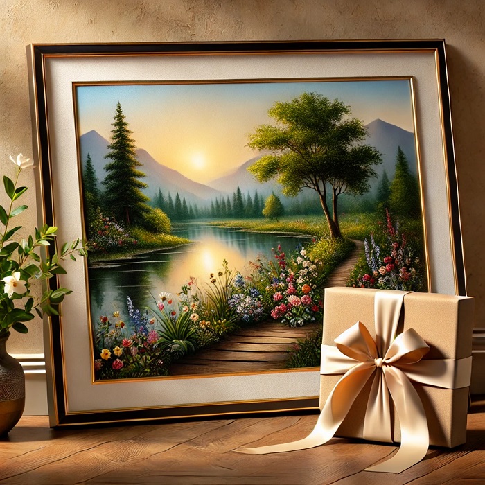 تابلو نقاشی طبیعت