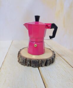 موکاپات قهوه جوش روگازی سه حجم صورتی کد 2269