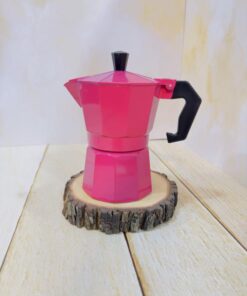 موکاپات قهوه جوش روگازی سه حجم صورتی کد 2269