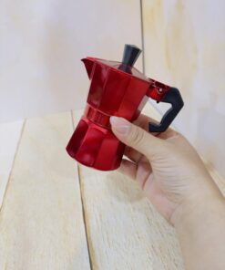 قهوه جوش روگازی زرشکی سه حجم کد 2271