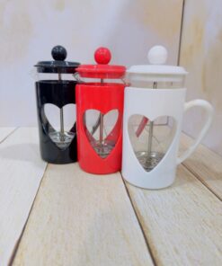 فرنچ پرس دمنوش خوری حجم 350 میل قلبی کد 2275