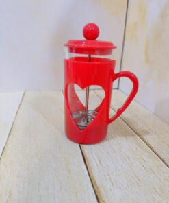 فرنچ پرس دمنوش خوری حجم 350 میل قلبی کد 2275