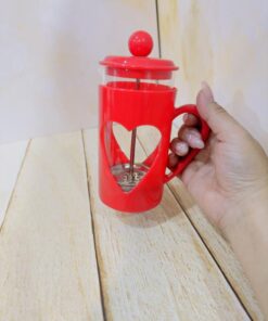 فرنچ پرس دمنوش خوری حجم 350 میل قلبی کد 2275