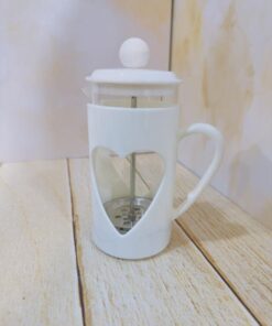 فرنچ پرس دمنوش خوری حجم 350 میل قلبی کد 2275