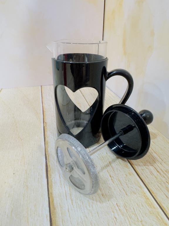 فرنچ پرس دمنوش خوری حجم 350 میل قلبی کد 2275