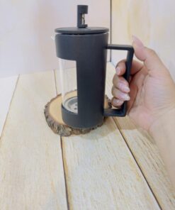 فرنچ پرس مشکی 350 میل سه طرح کد 2276