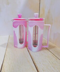 فرنچ پرس طرح مربعی آبرنگی برند YITIAN کد 2277