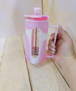 فرنچ پرس طرح مربعی آبرنگی برند YITIAN کد 2277