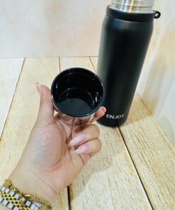 فلاسک در لیوانی برند ENJOY رنگی دوحجم کد 2282