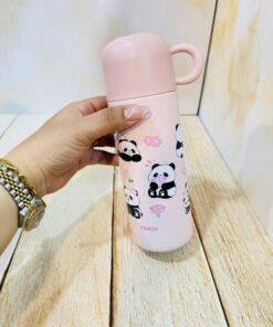 فلاسک فانتزی لیوان دار طرح پاندا کد 2284