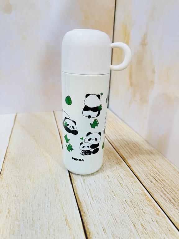 فلاسک فانتزی لیوان دار طرح پاندا کد 2284