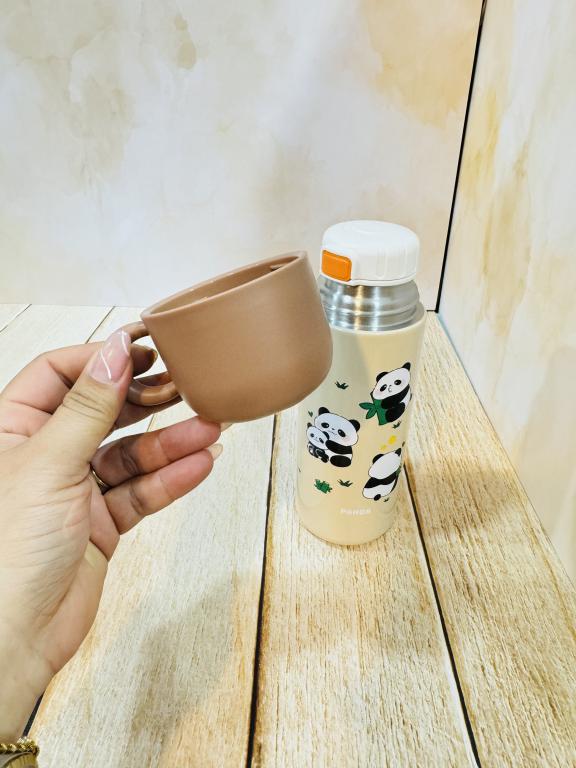 فلاسک فانتزی لیوان دار طرح پاندا کد 2284