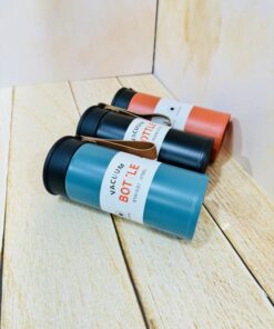 تراول ماگ در پیچی برند وکیوم باتل بند چرمی کد 2288