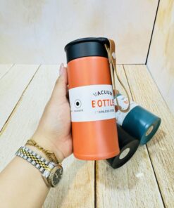 تراول ماگ در پیچی برند وکیوم باتل بند چرمی کد 2288