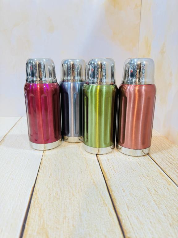 فلاسک استیل در لیوانی رنگ شاین کد 2295