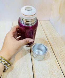 فلاسک استیل در لیوانی رنگ شاین کد 2295