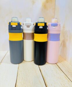 تراول ماگ دور سیلیکونی دسته تاشو رنگی کد 2296