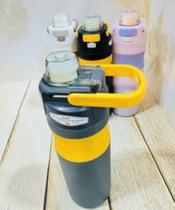 تراول ماگ دور سیلیکونی دسته تاشو رنگی کد 2296