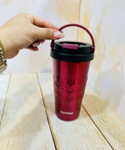 تراول ماگ سطلی دسته دار برند COFFEE کد 2299