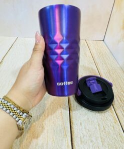 تراول ماگ سطلی دسته دار برند COFFEE کد 2299
