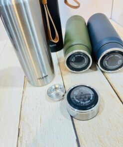 فلاسک دماسنج دار استیل برند COLII کد 2303