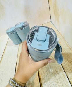 تراول ماگ دوحالته بند دار در شفاف برند سیتارا Sitarayuri سه حجم کد 2305