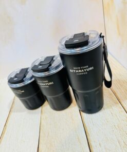 تراول ماگ دوحالته بند دار در شفاف برند سیتارا Sitarayuri سه حجم کد 2305