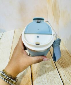 تراول ماگ بند دار استیل سیتارا SITARAYURI کد 2308