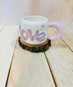 ماگ فانتزی طرح LOVEبرجسته کد 2315