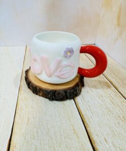 ماگ فانتزی طرح LOVEبرجسته کد 2315