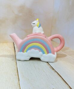 قوری سرامیکی طرح دیزنی یونیکورن دست ساز کد 2317