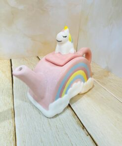 قوری سرامیکی طرح دیزنی یونیکورن دست ساز کد 2317