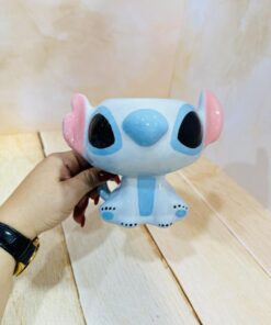 ماگ دست ساز استیج سه طرح آبی کد 2318