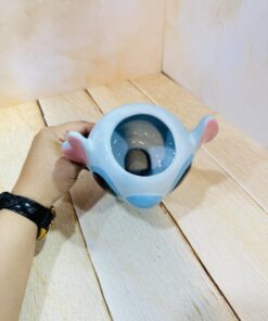 ماگ دست ساز استیج سه طرح آبی کد 2318