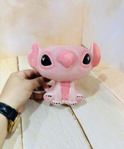 ماگ دست ساز سرامیکی استیج صورتی کد 2319