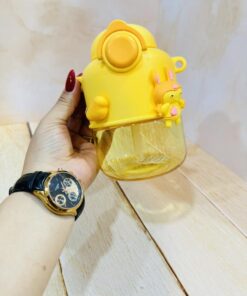 قمقمه عروسکی فانتزی نی دار 650 میل کد2324