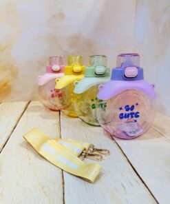 قمقمه نی دار گرد رنگی کیوت کد 2326