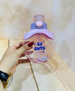 قمقمه نی دار گرد رنگی کیوت کد 2326