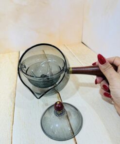 قوری ژاپنی 360 درجه پیرکس دمنوش خوری کد 2329